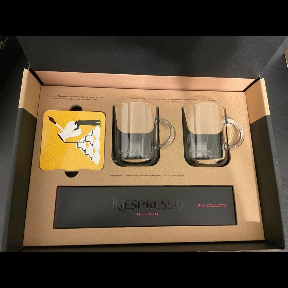 Nespresso welcome gift